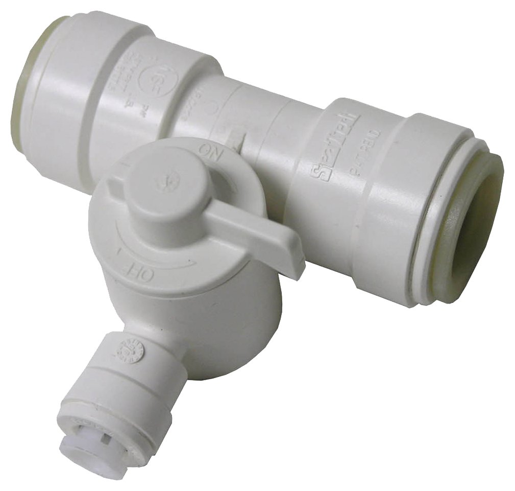 Watts P667 Ice Maker Tee Valve, 1/2Inch CTS x 1/4Inch OD , New, Free