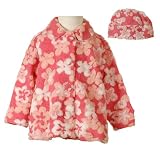 Toddler Little Girls Winter Coat PINK Jacket Hat MULBERRIBUSH Outerwear 12M-8