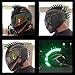 customTAYLOR33 High Intensity Grade Reflective Warhawk/Mohawk Decals (Rubber Warhawk & Helmet not Included) Many Colors (Green)
