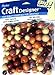 Darice Assorted Wood Beads, Natural, Tan, Brown, 150 Pc Bag