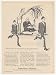 1967 American Airlines What to Expect Saxon art Print Ad