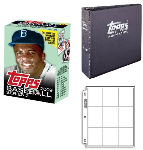 2009 Topps 2 Cereal Box Jackie Robinson Set with Topps Album and Pages Baseball Cards