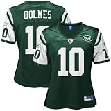 Reebok Santonio Holmes New York Jets Ladies Replica Jersey - Green (Large)