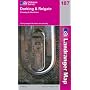 Dorking, Reigate and Crawley (OS Landranger Map 187)