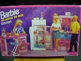 Barbie So Much To Do Kitchen (1995) Playset