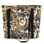 Cats CAT Tote Bag Cat Cotton with WATERPROOF LINING UNDERSIDE Travel Bags, for Gym or Beach Best Cute Unique GIFT IDEA for Him Her Man Men DAD MOM Mother Woman Women Ladies