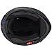 TRIANGLE Full Face Dual Visor Matte Black Street Bike Motorcycle Helmet (Large, Matte Blue)