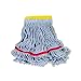 Rubbermaid FGC15106 Swinger Loop Wet Mop, Small, 5" Yellow Headband, Blue