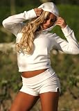 UjENA Velour Booty Shorts