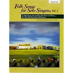 (Folk Songs for Solo Singers, Vol. 1: Medium High) By Althouse, Jay (Author) unknownbinding on 01-May-1993