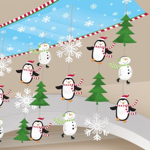 ceiling decoration joyful snowman