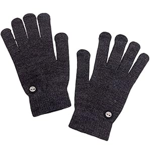 Timberland Mens Magic Commuter Glove w/ Touchscreen Technology (Heather Grey)