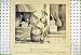 ANTIQUE FRENCH PRINT MAN WORKING BARRELL SHOP WOMAN