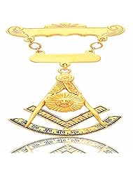 Masonic 10K Yellow Gold Brooches