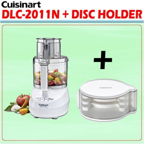 Cuisinart DLC-2011N Prep Plus Food Processor + Cuisinart Disc Holder