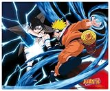 Naruto Mouse Mat / Mouse Pad: Naruto & Sasuke