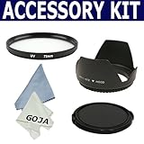 Universal Lens Accessory Kit For 72MM Video Camera Camcorder - Includes: UV ....