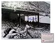 Willie Mays San Francisco Giants MLB Hand Signed 16x20 Photograph Swinging B&W