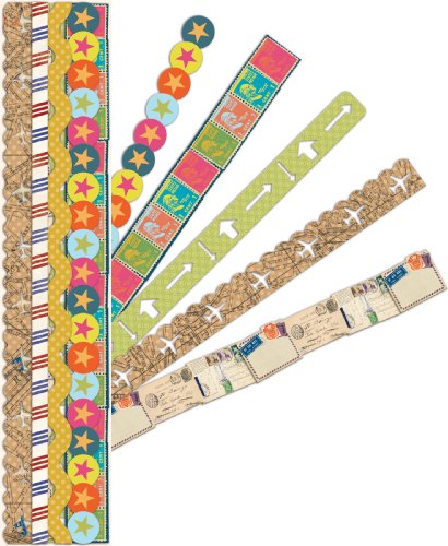 KandCompany Par Avion Adhesive Borders