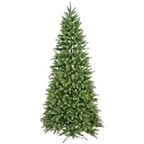 8.5' Pre-Lit Slim Colorado Spruce Christmas Tree - Multicolor Dura-Lit Lights