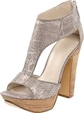 Nine West Womens Intheair T-Strap Chunky Sandal