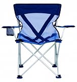 Teddy Aluminum Lightweight Tailgating Camping Chair - Blue