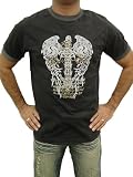 Anti Social Studded Eagle T Shirt Eagle Tattoo Print Large 51cDirLiKgL. SL160 Anti Social Studded Eagle T Shirt Eagle Tattoo Print Large