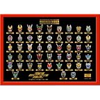 平成仮面ライダー 10周年記念マスクピンバッジコレクション