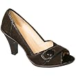 Women's Merona® Marin Peep-Toe Pumps - Brown