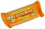 PranaBar Organic SuperCharger Mango Maca Bar, Raw Enzyme Power, 1.7-Ounce Bars (Pack of 12)