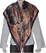 Fashion Scarf for Women in Square Crepe Silk 44 x 44 inches (sqsrf111)