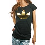 adidas(アディダス) Tシャツ F SLEEK FOIL MEDALIST トレフォイル レディース ブラック LD980-P62987