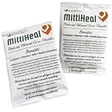 Mittiheal Natural Wound Care Powder, 0.02-Ounce (Pack of 2)