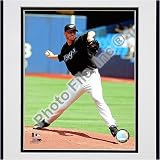 Photofile Toronto Blue Jays Roy Halladay 2008 Pitching Action - Matted 8x10 Photo in Aluminum Frame