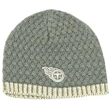 Tennessee Titans Fashion 2-Tone Winter Knit Beanie - Gray