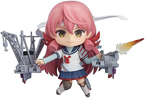 Nendoroid Kantai Collection Kan Colle Akashi Kai Model Action Posable Figure Anime Orange Rouge Good Smile Company