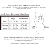 Utterly Yours Seagreen/Aqua Preg Pillow - Large
