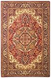 Safavieh red Traditional Wool Handmade 763 5' x 8' Area Rug