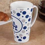MLB Los Angeles Dodgers 16-Ounce White Latte Mug