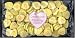 Large Fluted Yellow Wedding Hearts (1lb. Clear Bag)
