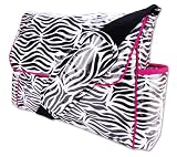 Trend Lab Zahara Zebra Print Messenger Bag