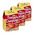 Florence Pineapple Dumplings, Filled with All-natural Pineapple (3-pack, Each Box 8.25 Oz)