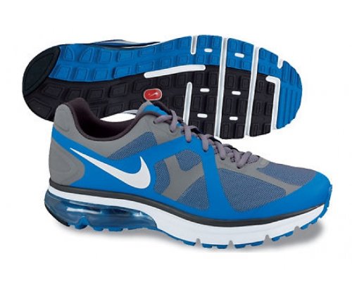 NIKE Air Max Excellerate+ Herren Laufschuh, Blau/WeiÃ?, 42.5