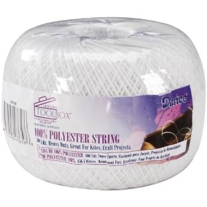 Darice-Polyester-String-500-Yards-White
