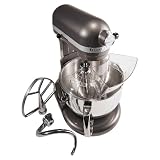 KitchenAid KP26M1XPM 6 Quart Stand Mixer Professional 600 Series,Pearl Metallic