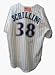 Curt Schilling Autographed Arizona Diamondbacks Pinstripe Jersey