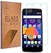Mr.Shield for Alcatel OneTouch Idol 3 (4.7 Inch) [Tempered Glass] Screen Protector [0.3mm Ultra Thin 9H Hardness 2.5D Round Edge] with Lifetime Replacement