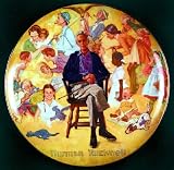 Norman Rockwell Remembered - Self-portrait - Limited Edition Collector Plate