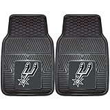 FANMATS NBA San Antonio Spurs Vinyl Heavy Duty Car Mat