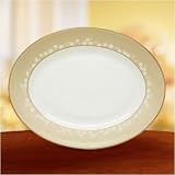 LENOX BELLINA GOLD PLATTER MEDIUM